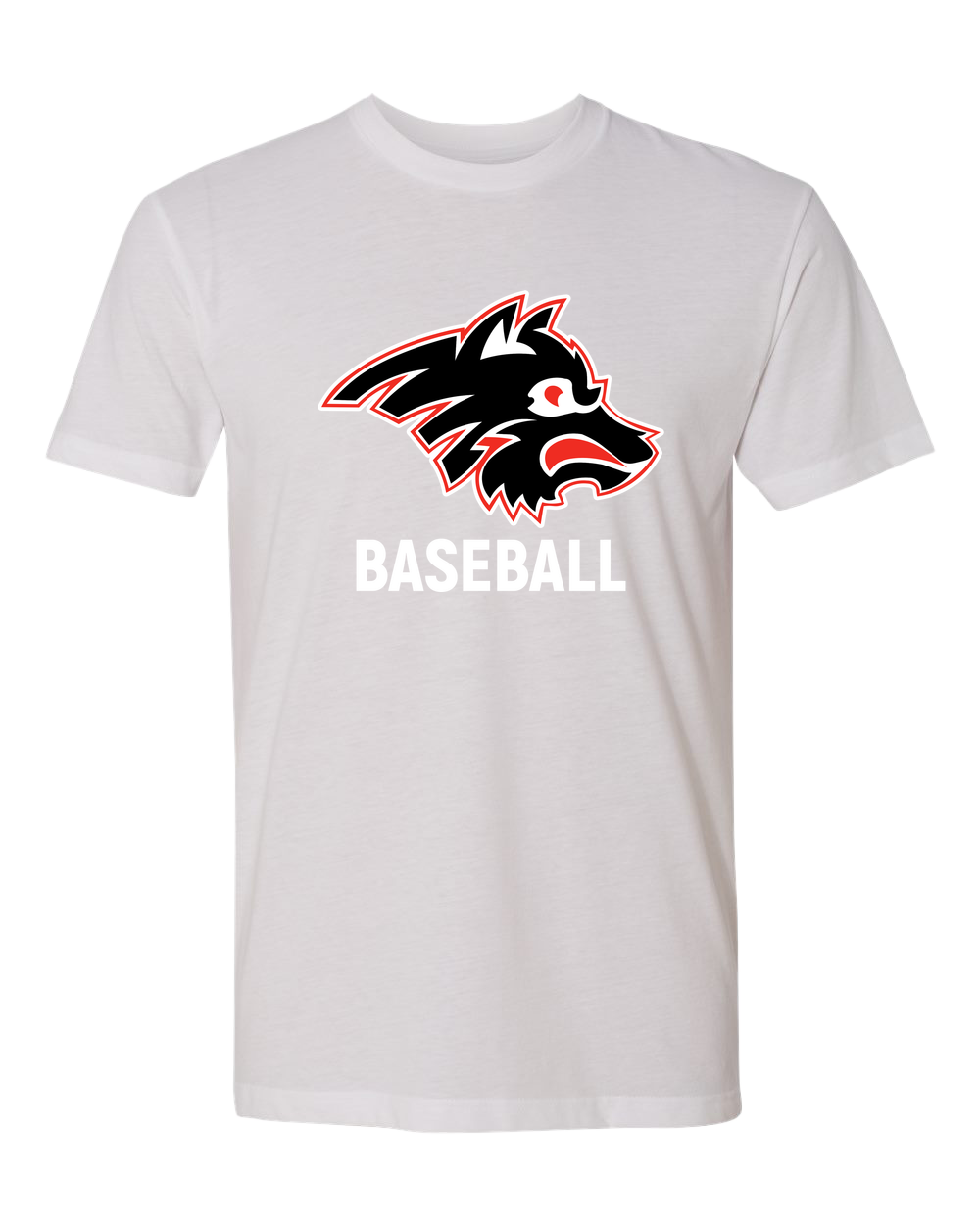 Milaca Baseball - White T-Shirt - Full Front