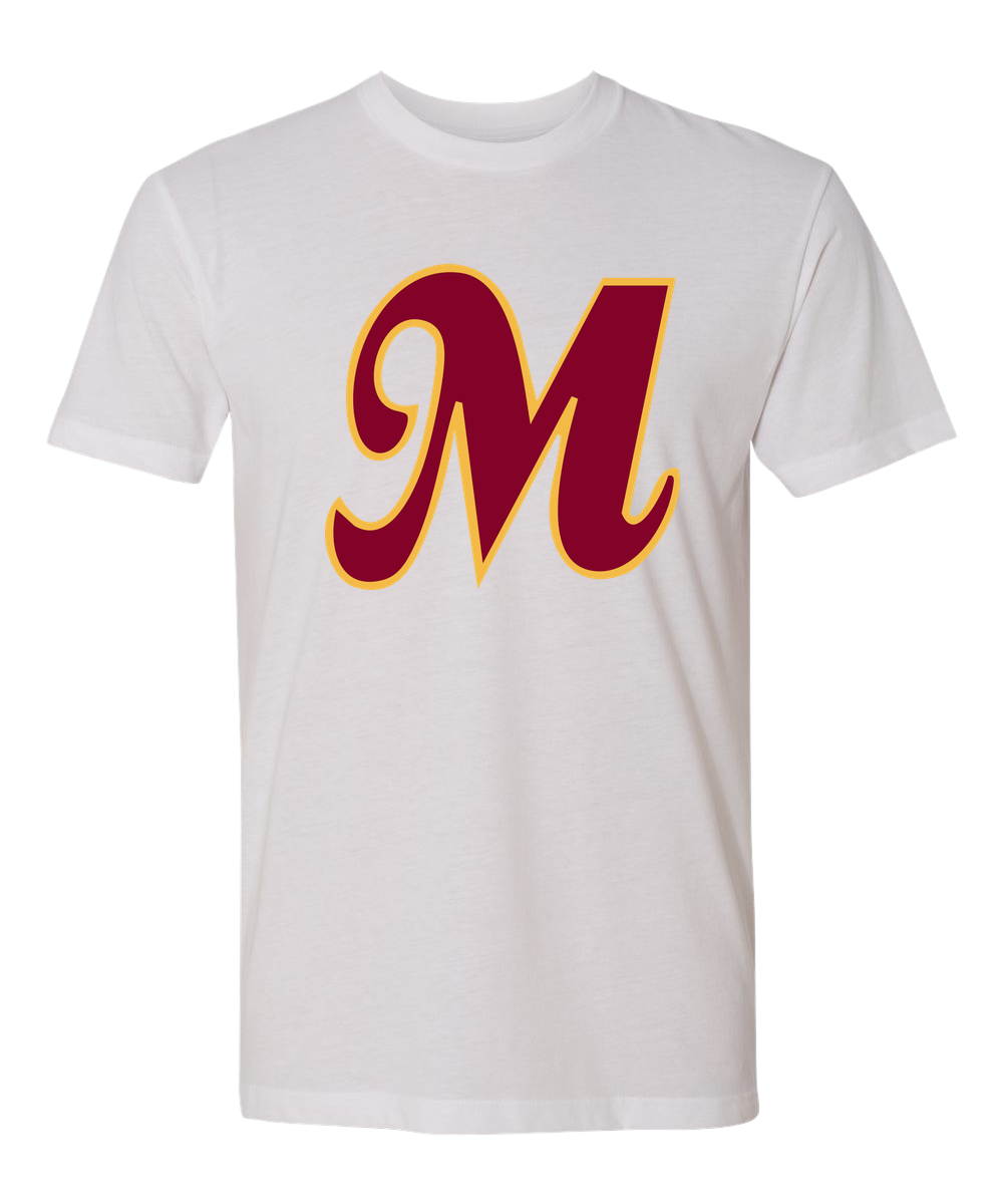 Mankato Area Youth Baseball Association - White T-Shirt - Full Front