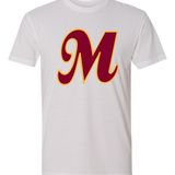 Mankato Area Youth Baseball Association - White T-Shirt - Full Front