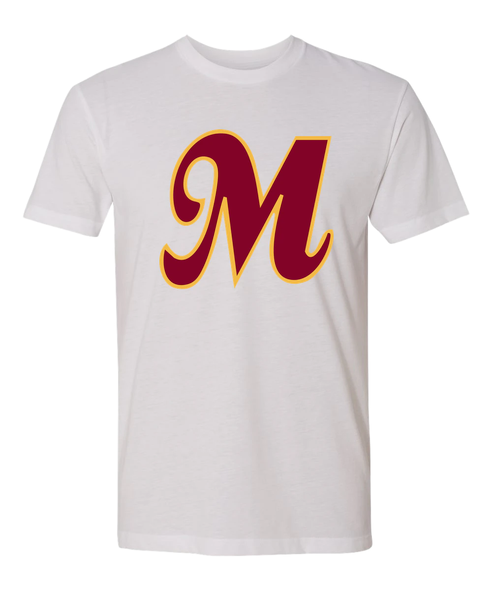 Mankato Area Youth Baseball Association - White T-Shirt - Full Front