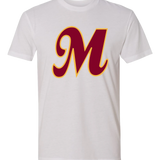 Mankato Area Youth Baseball Association - White T-Shirt - Full Front