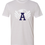 Abingdon Soccer - White T-Shirt - Full Front