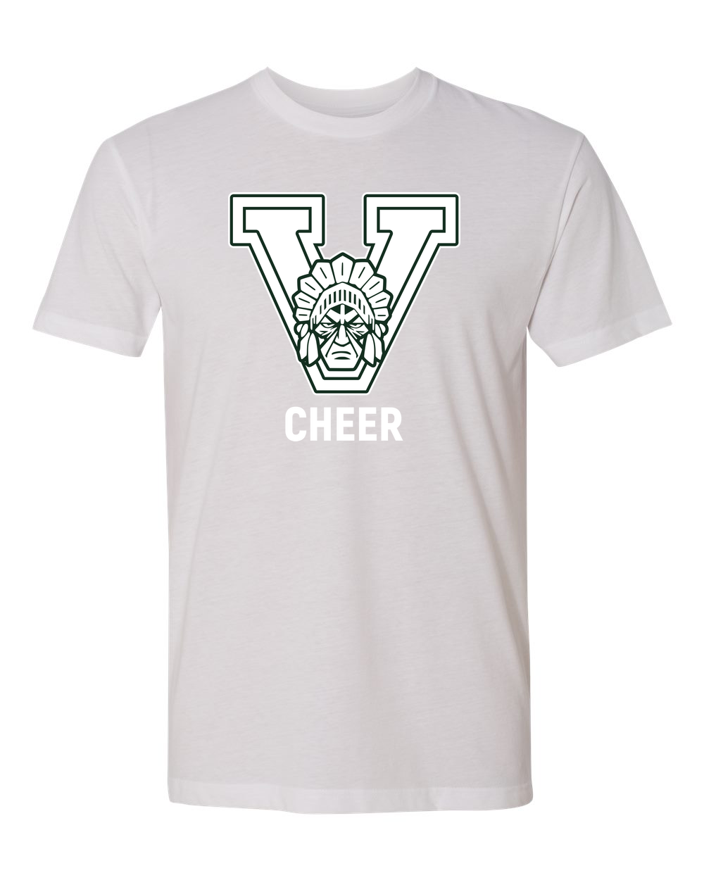 Xavier Football - White T-Shirt - Full Front