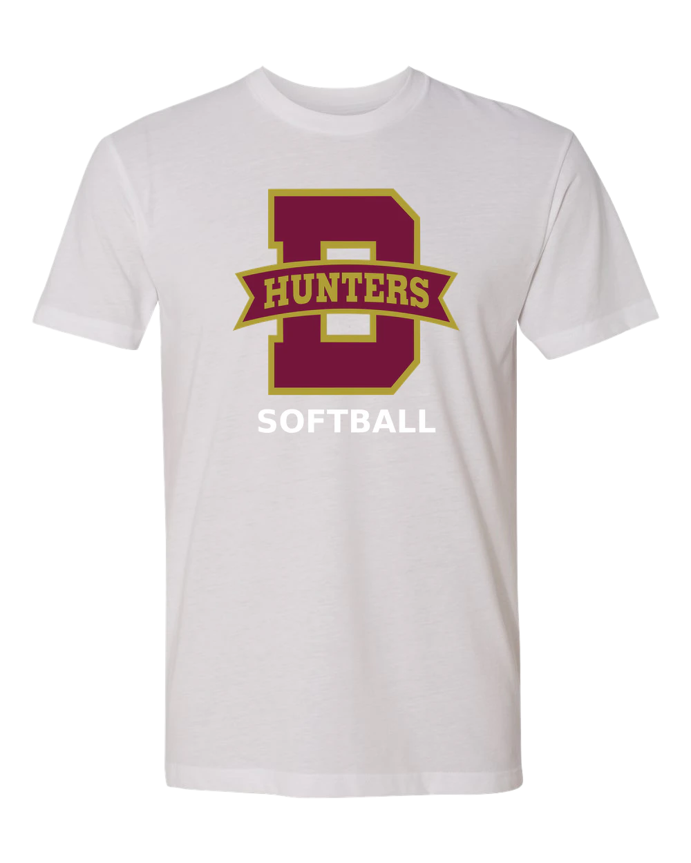 Denfeld Softball - White T-Shirt - Full Front