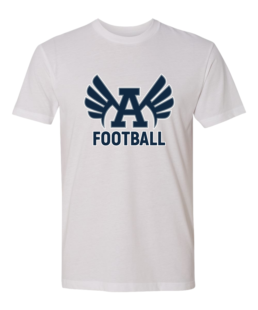 Abingdon Football - White T-Shirt - Full Front