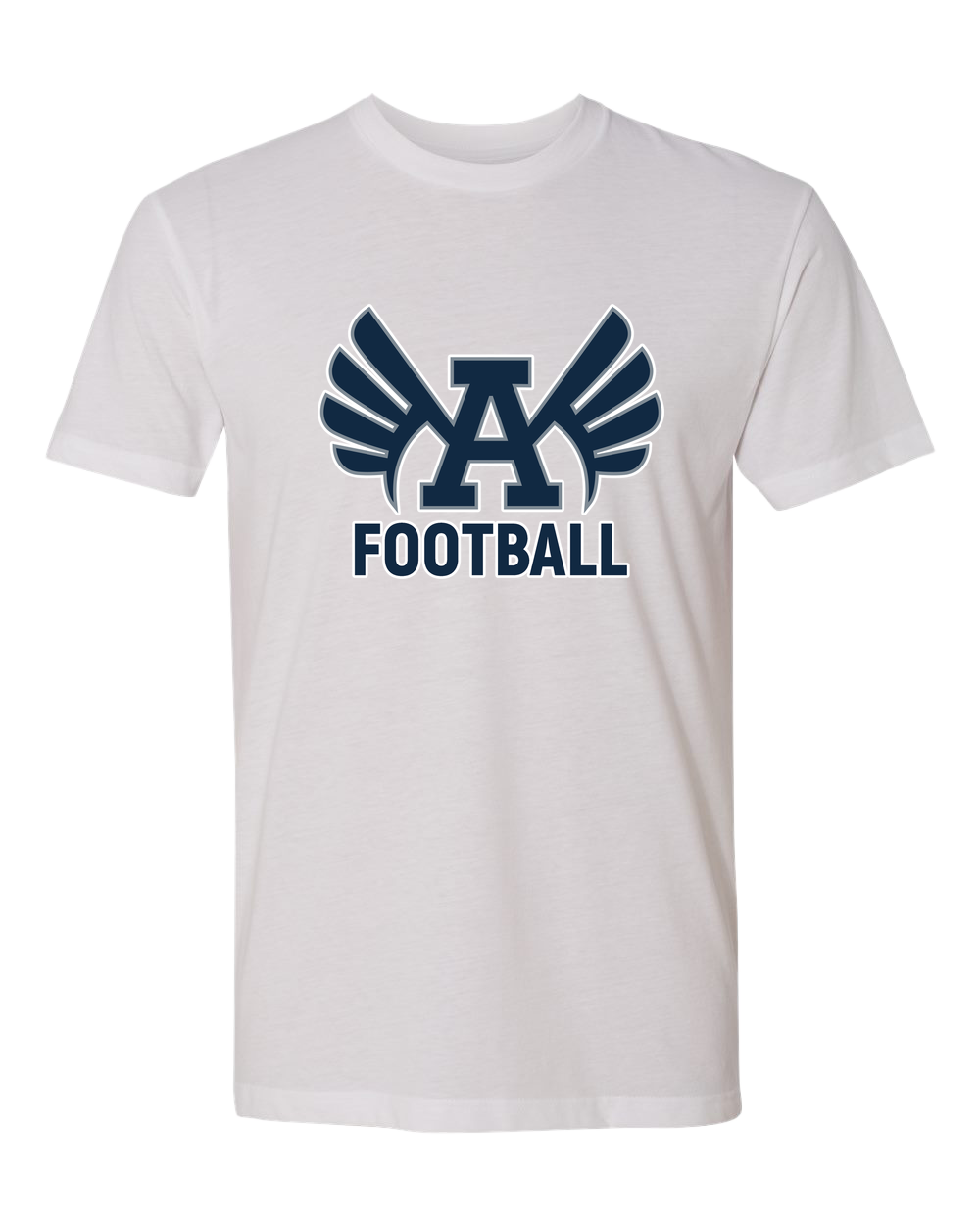 Abingdon Football - White T-Shirt - Full Front