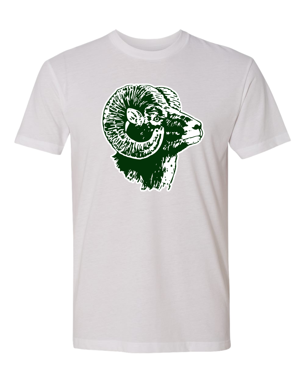Roseau Baseball and Softball - White T-Shirt - Full Front