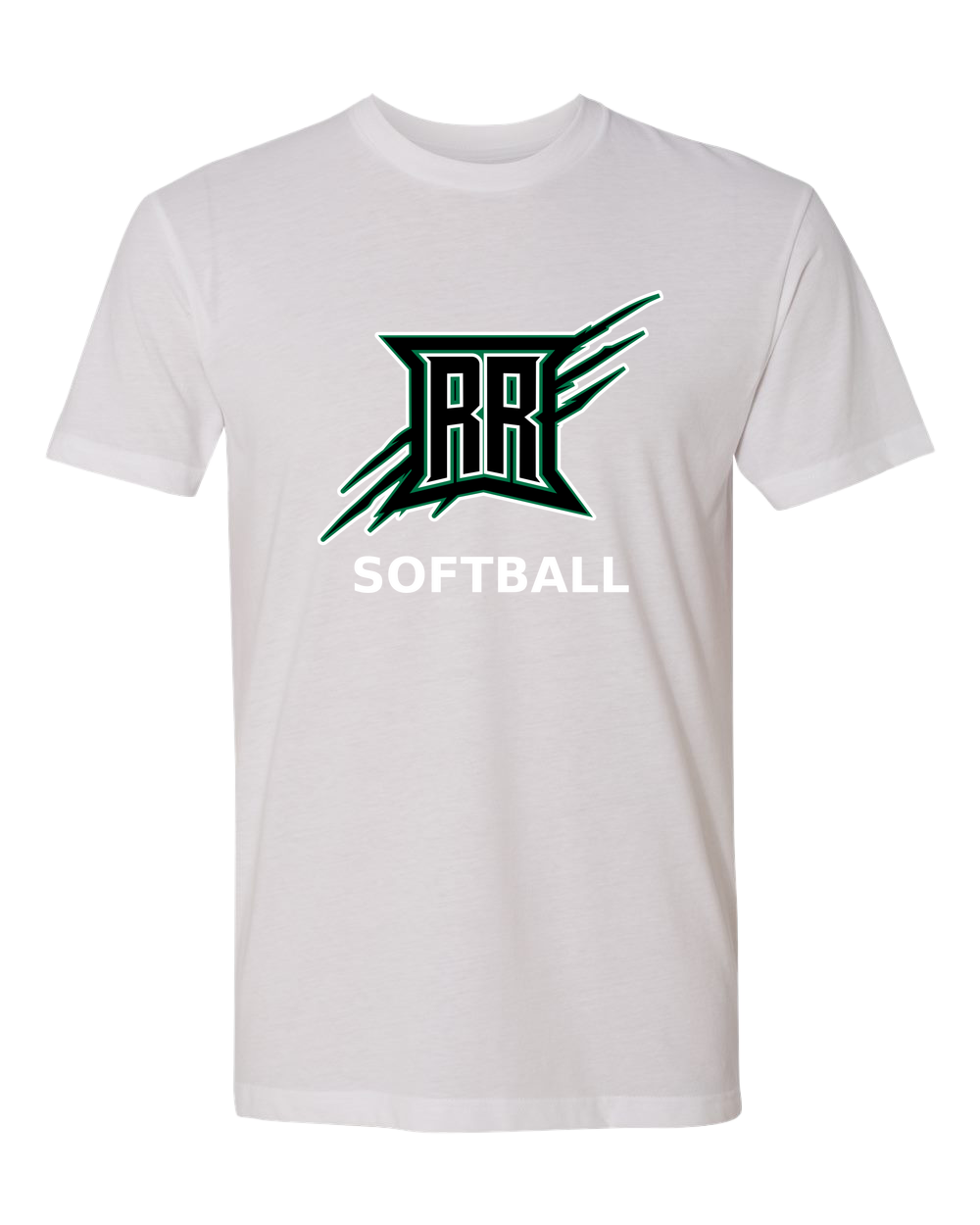 Rock Ridge Softball - White T-Shirt - Full Front