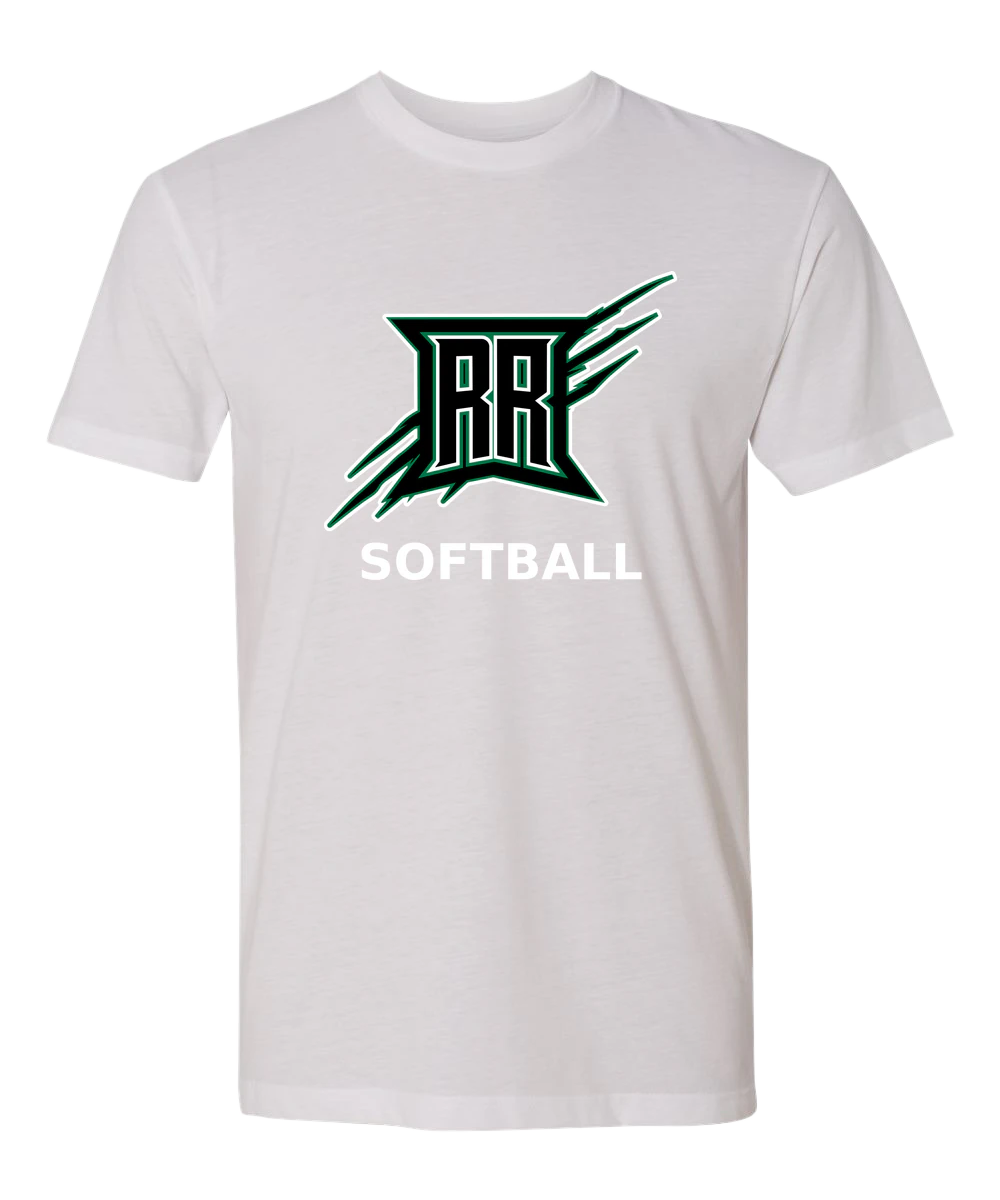 Rock Ridge Softball - White T-Shirt - Full Front