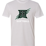 Rock Ridge Softball - White T-Shirt - Full Front