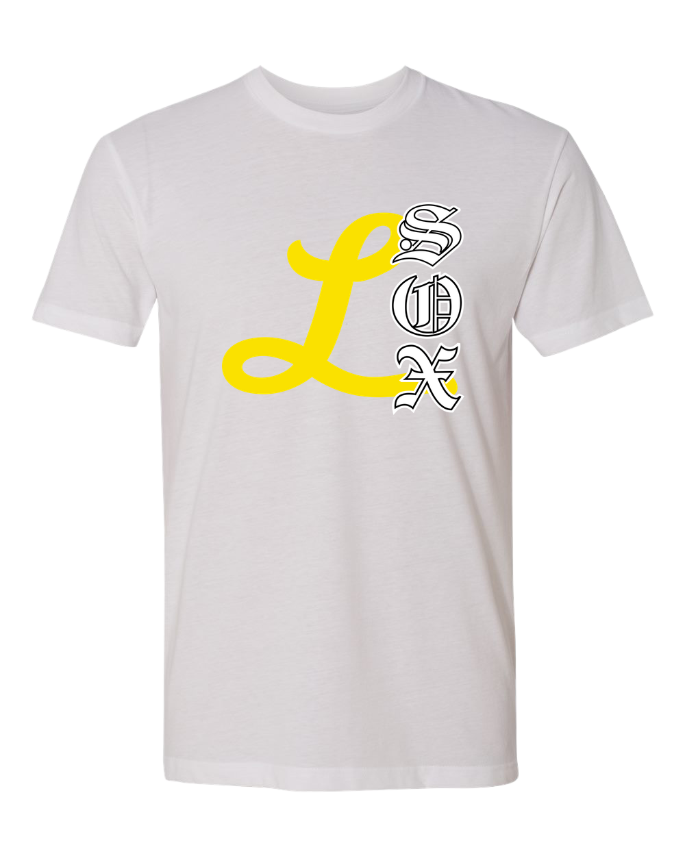Lamberton LongSox Baseball - White T-Shirt - Full Front