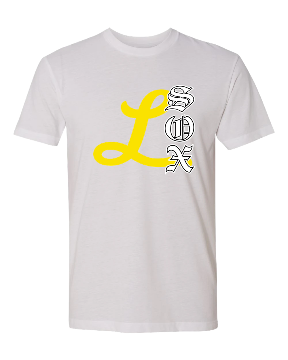 Lamberton LongSox Baseball - White T-Shirt - Full Front