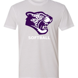 Truman Softball - White T-Shirt - Full Front