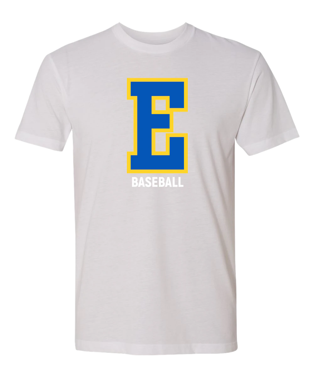 Esko Baseball - White T-Shirt - Full Front