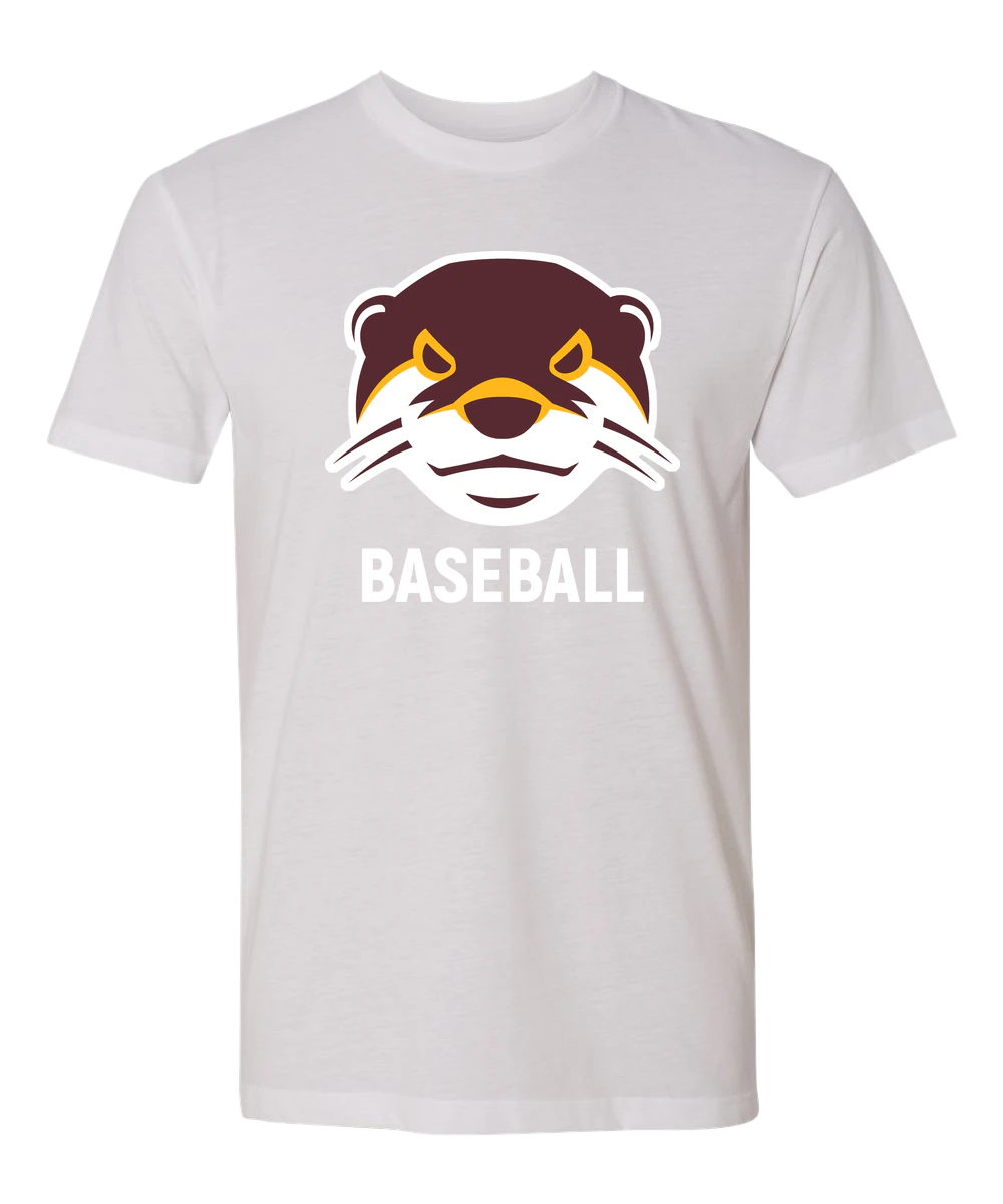 Fergus Falls Baseball - White T-Shirt - Full Front