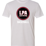 LPA BASEBALL - White T-Shirt - Full Front