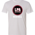LPA BASEBALL - White T-Shirt - Full Front