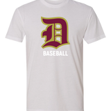Denfeld Baseball - White T-Shirt - Full Front