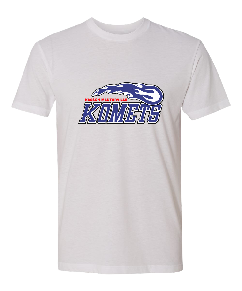 Kasson Mantorville Softball - White T-Shirt - Full Front
