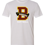 Barnum Softball - White T-Shirt - Full Front
