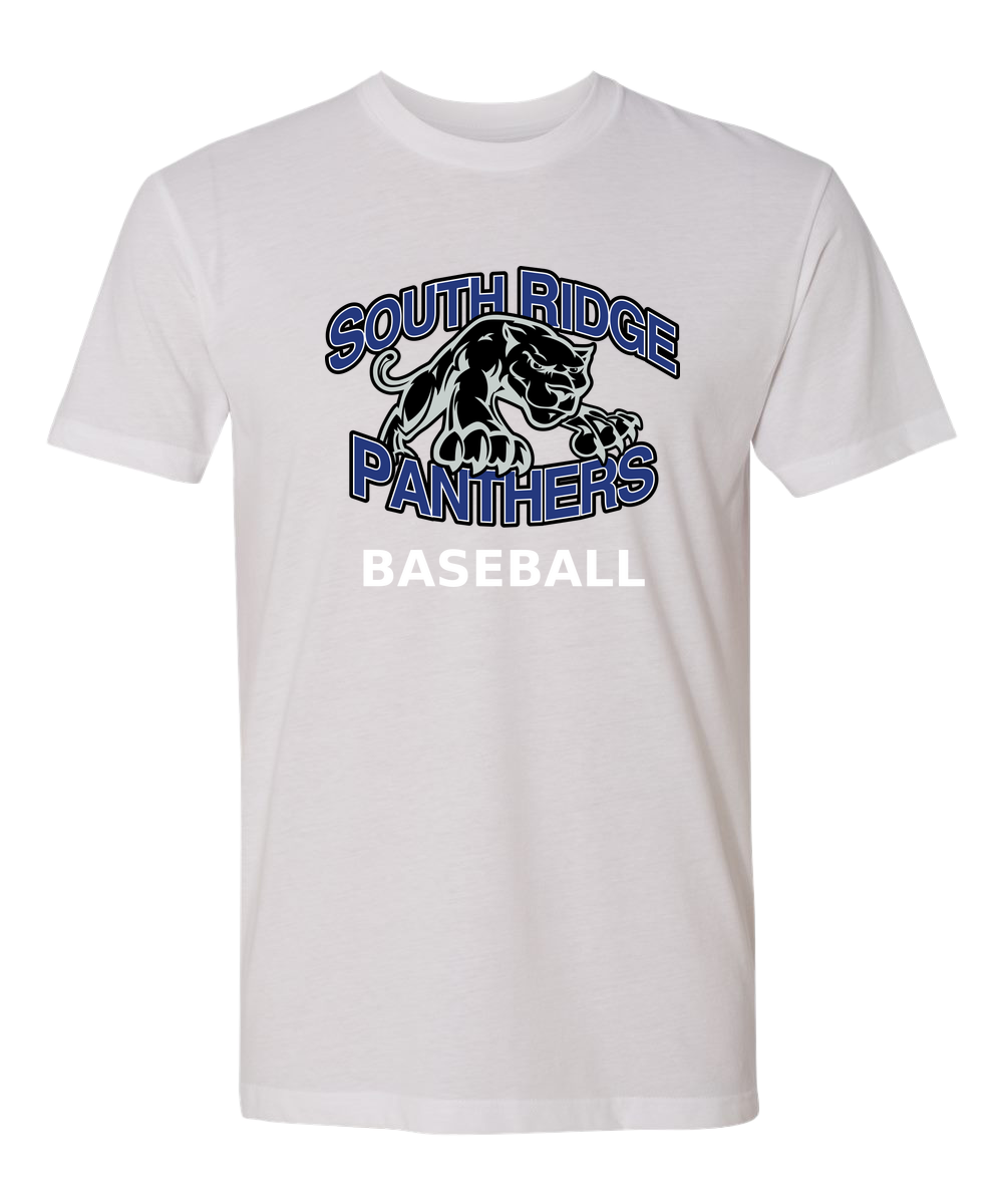 South Ridge Baseball - White T-Shirt - Full Front