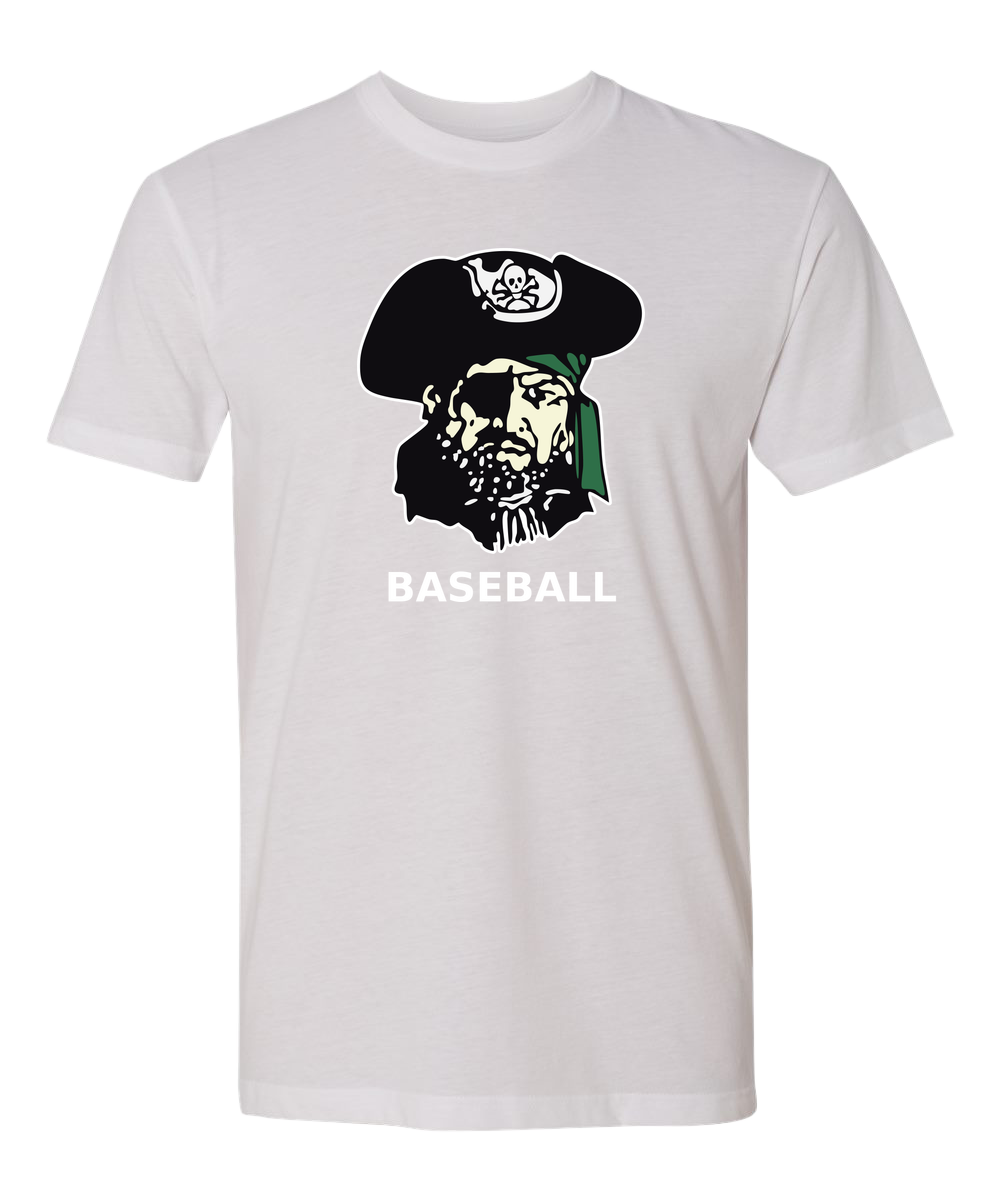 Waterville-Elysian-Morristown Baseball - White T-Shirt - Full Front