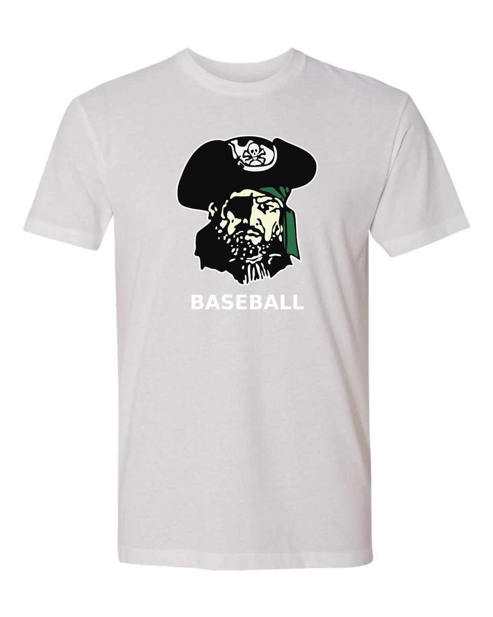 Waterville-Elysian-Morristown Baseball - White T-Shirt - Full Front