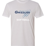 North Woods Softball - White T-Shirt - Full Front
