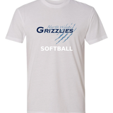 North Woods Softball - White T-Shirt - Full Front