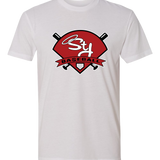 St. James Baseball - White T-Shirt - Full Front