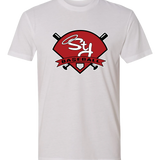 St. James Baseball - White T-Shirt - Full Front