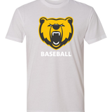 Byron Baseball - White T-Shirt - Full Front