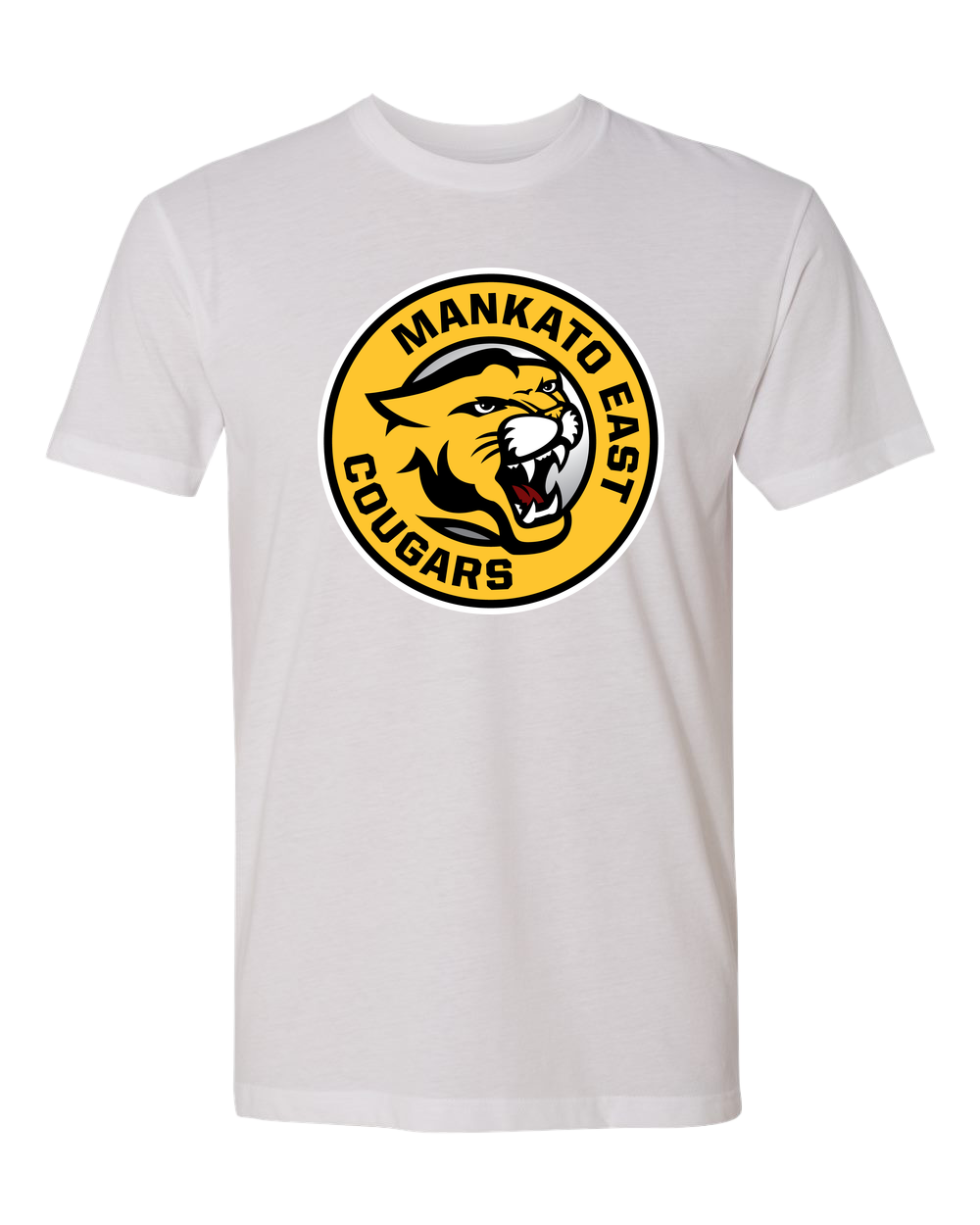 Mankato East Spring - White T-Shirt - Full Front