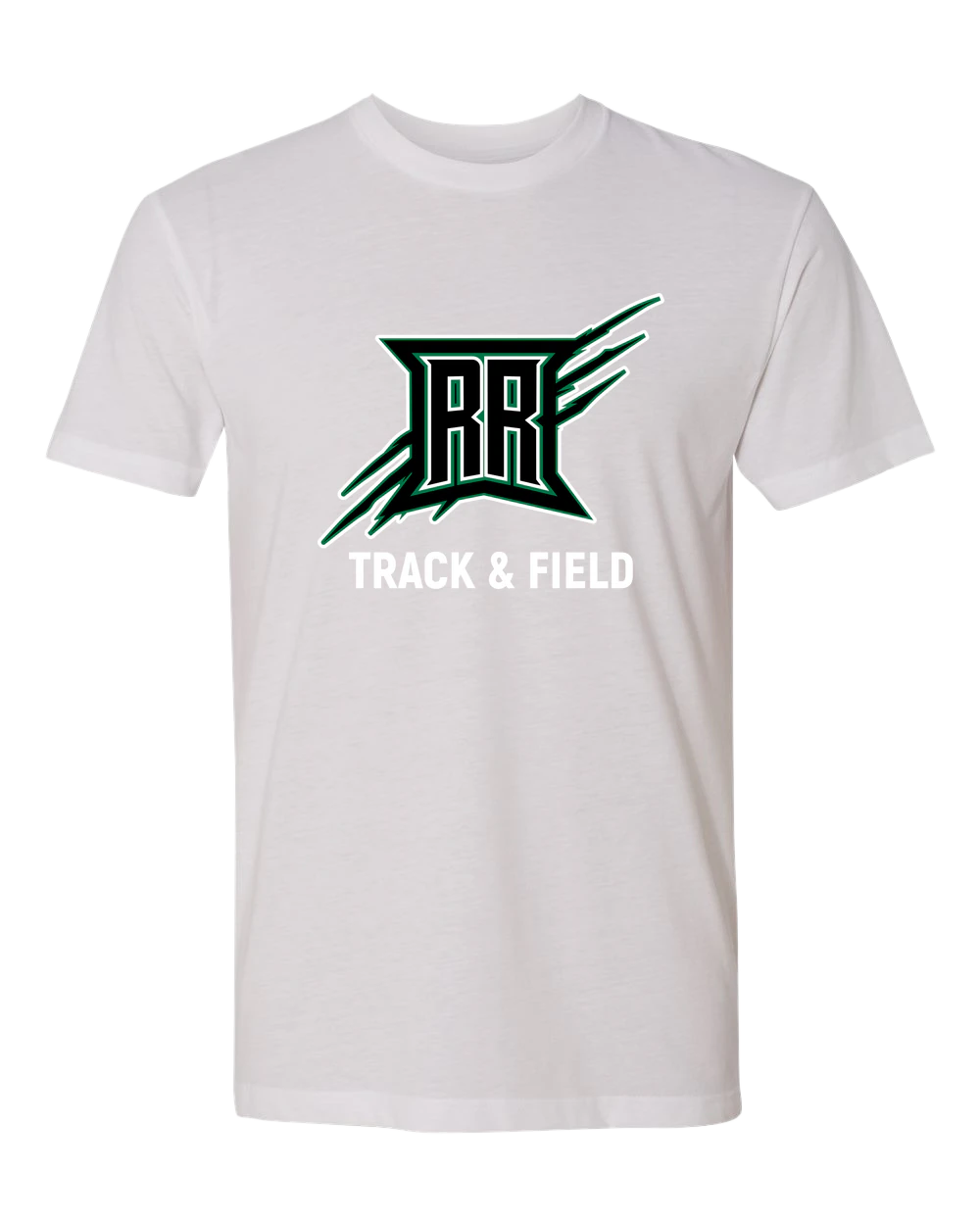 Rock Ridge Track & Field - White T-Shirt - Full Front