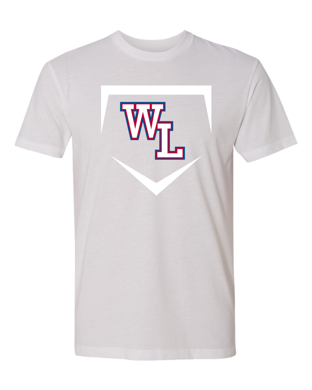 Wisconsin Lutheran Baseball - White T-Shirt - Full Front