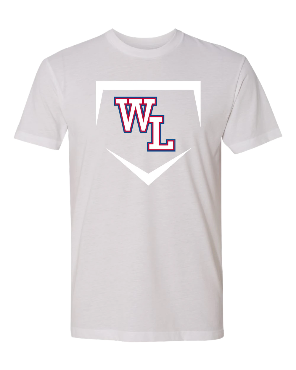 Wisconsin Lutheran Baseball - White T-Shirt - Full Front