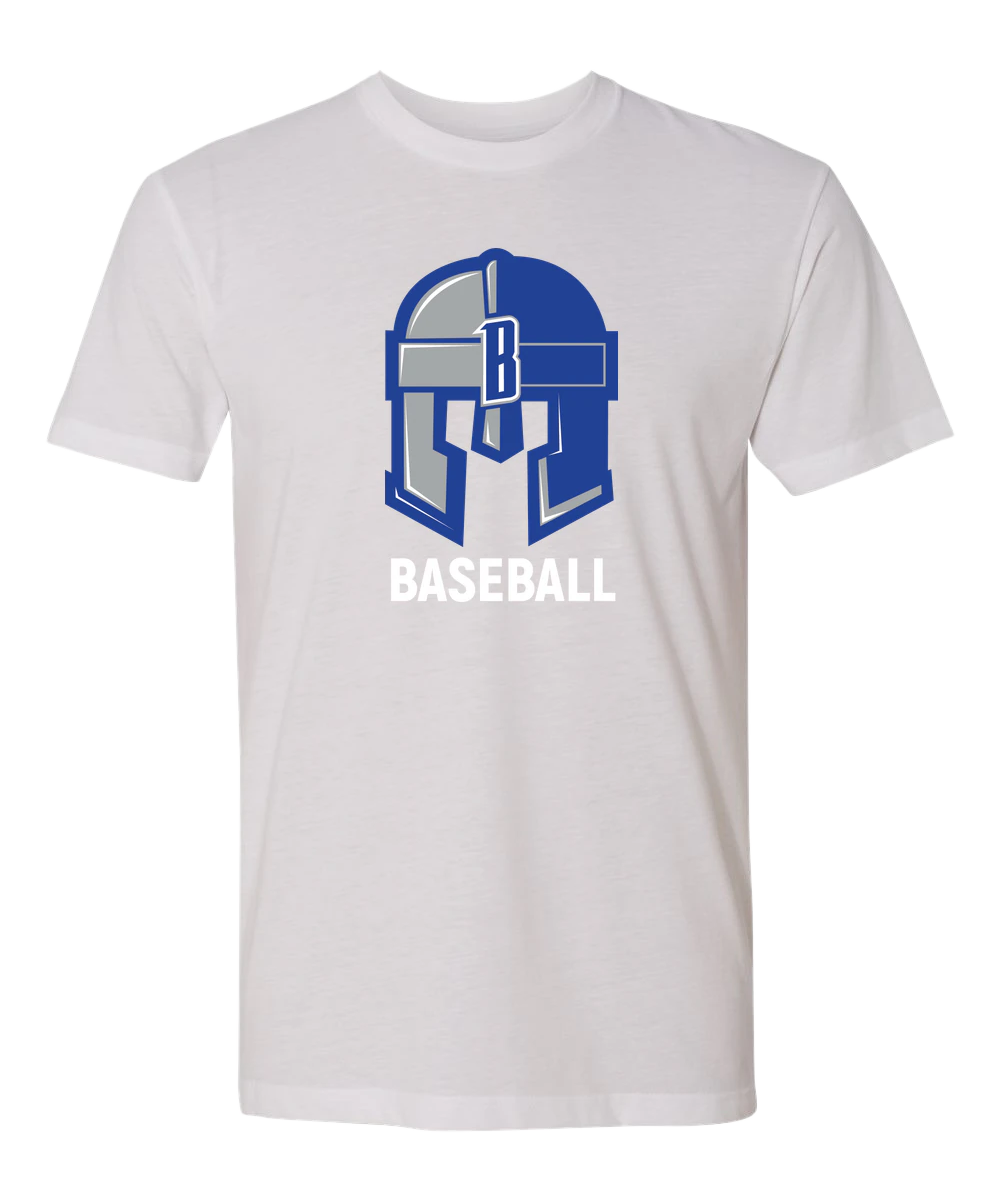 Brainerd Baseball - White T-Shirt - Full Front