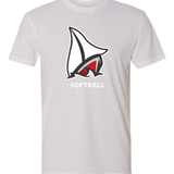 Detroit Lakes Softball - White T-Shirt - Full Front