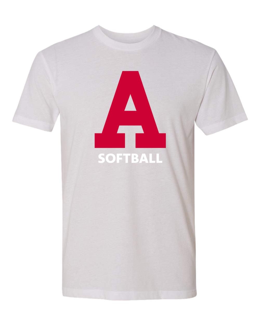 Austin Softball - White T-Shirt - Full Front