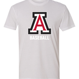 Amboy Baseball - White T-Shirt - Full Front