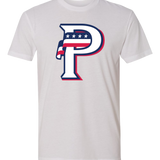 USA BASEBALL - White T-Shirt - Full Front