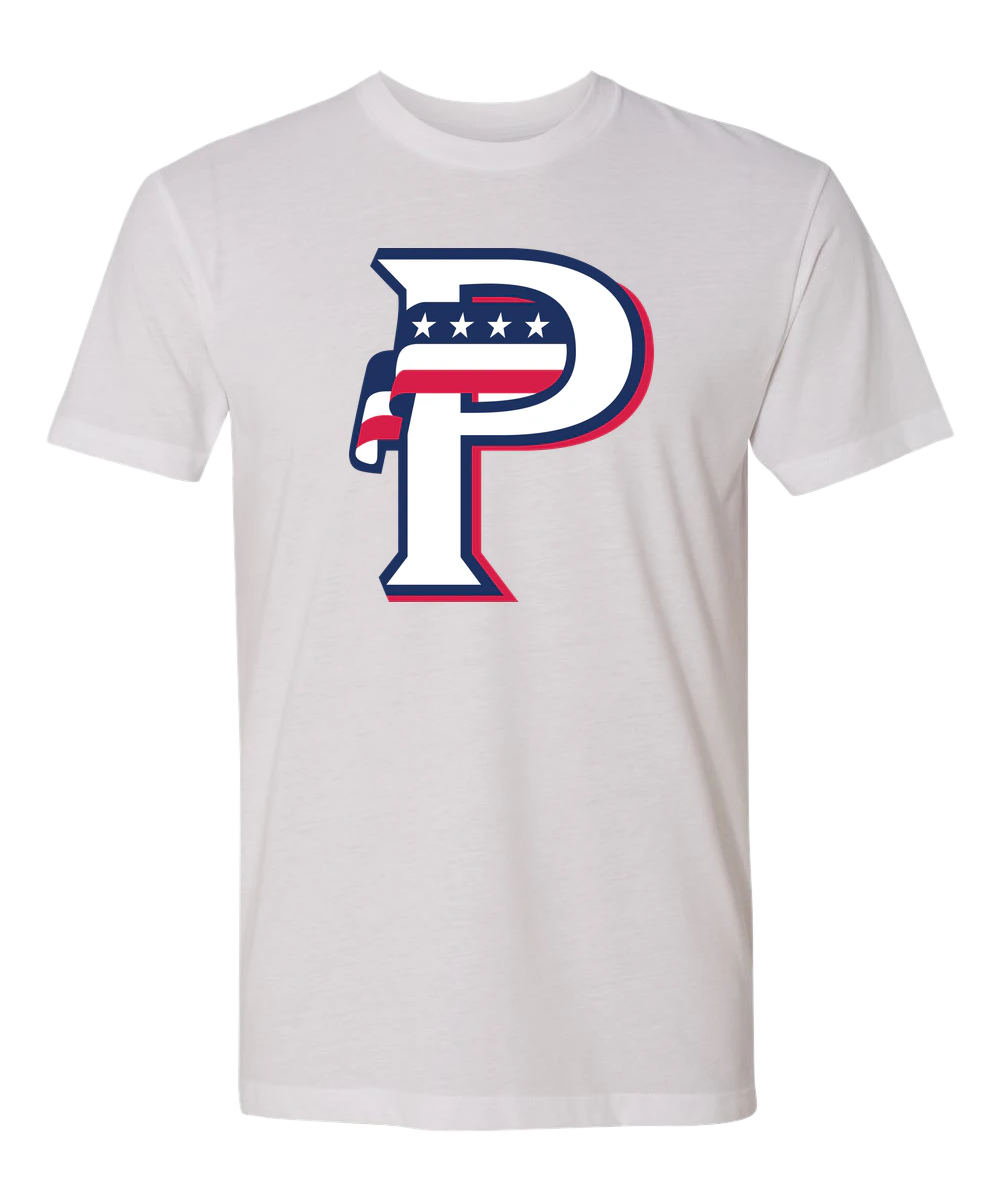 USA BASEBALL - White T-Shirt - Full Front