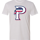 USA BASEBALL - White T-Shirt - Full Front