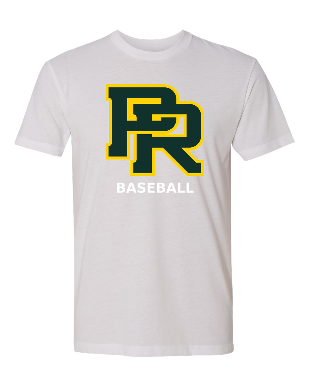 Proctor Baseball - White T-Shirt - Full Front