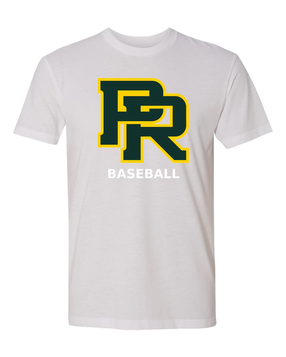 Proctor Baseball - White T-Shirt - Full Front