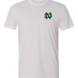 Notre Dame Hockey - White T-Shirt - Left Chest