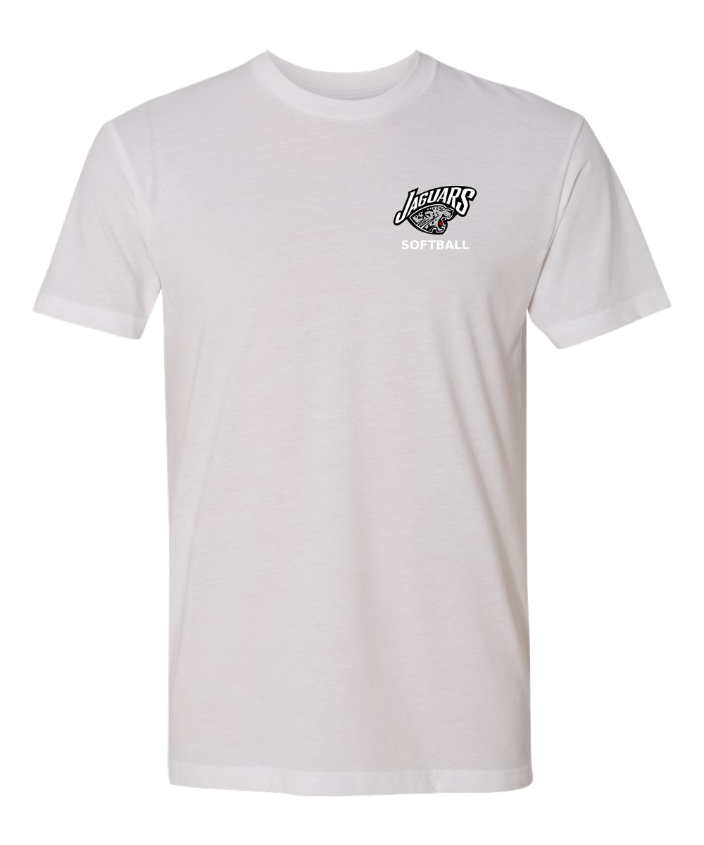 Hinckley Finlayson Softball - White T-Shirt - Left Chest