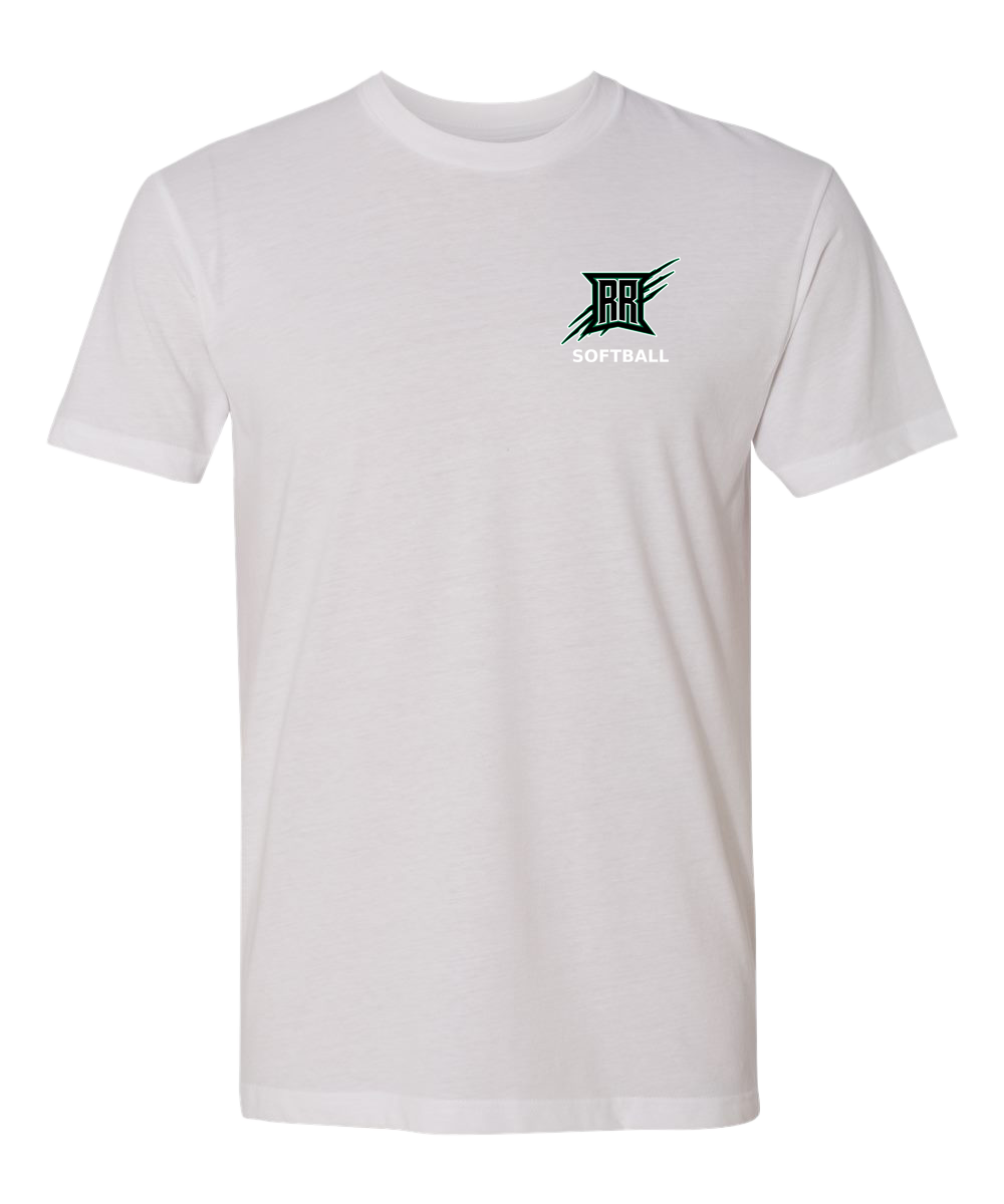 Rock Ridge Softball - White T-Shirt - Left Chest