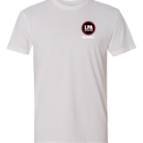 LPA BASEBALL - White T-Shirt - Left Chest