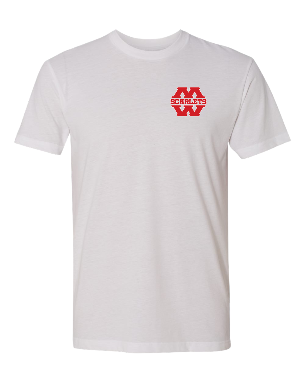 Mankato West Track - White T-Shirt - Left Chest